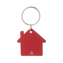 Ralhut rood  sleutelhanger 