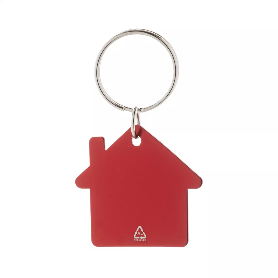 Ralhut rood  sleutelhanger 