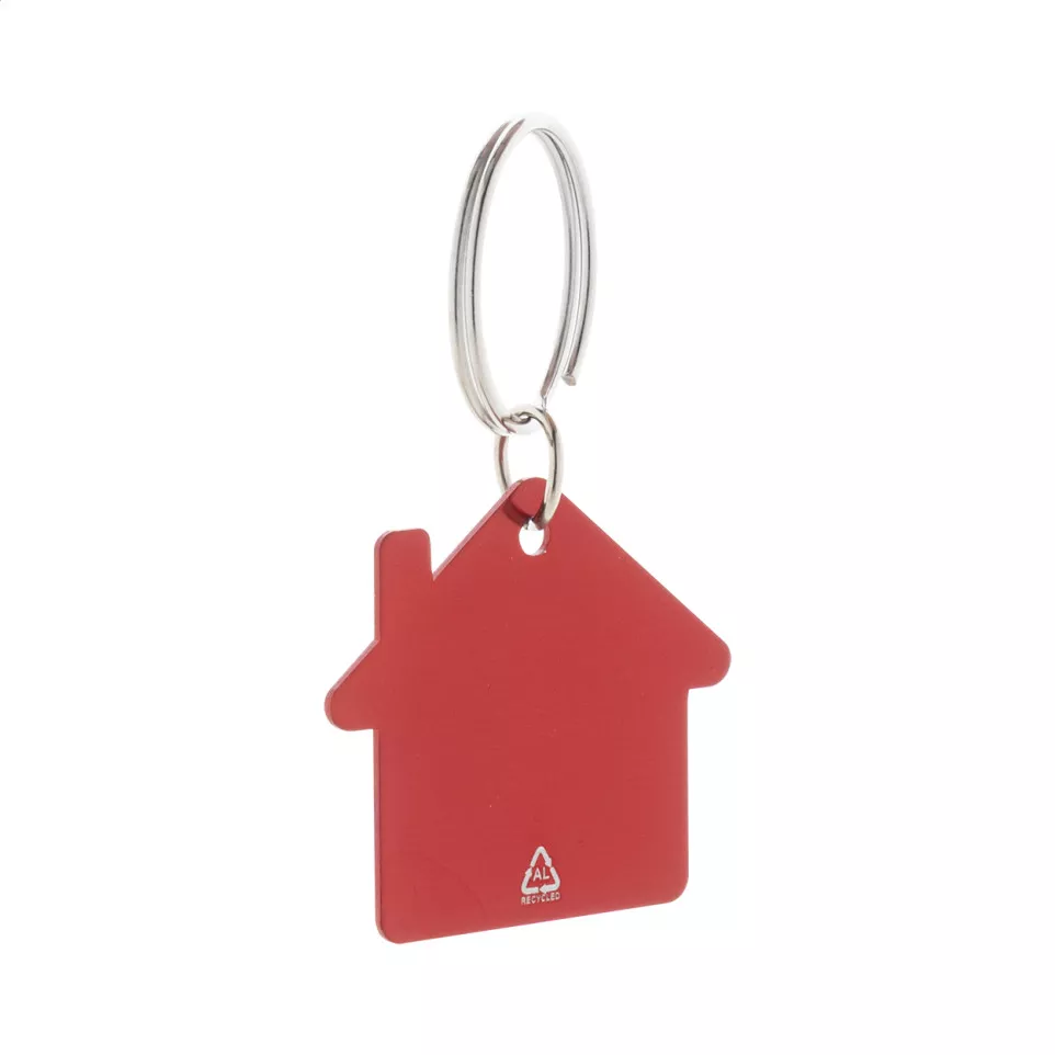 Ralhut rood  sleutelhanger 