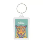 PrintFob transparant  sleutelhanger 