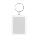 PrintFob transparent  keyring 