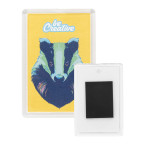 PrintMag Rect white  fridge...