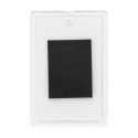PrintMag Rect white  fridge magnet 