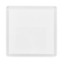 PrintMag Square  white  fridge magnet 