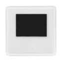 PrintMag Square  white  fridge magnet 