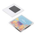 PrintMag Square  white  fridge magnet 