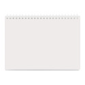 CreaDate Desk wit  aangepaste bureau kalender 