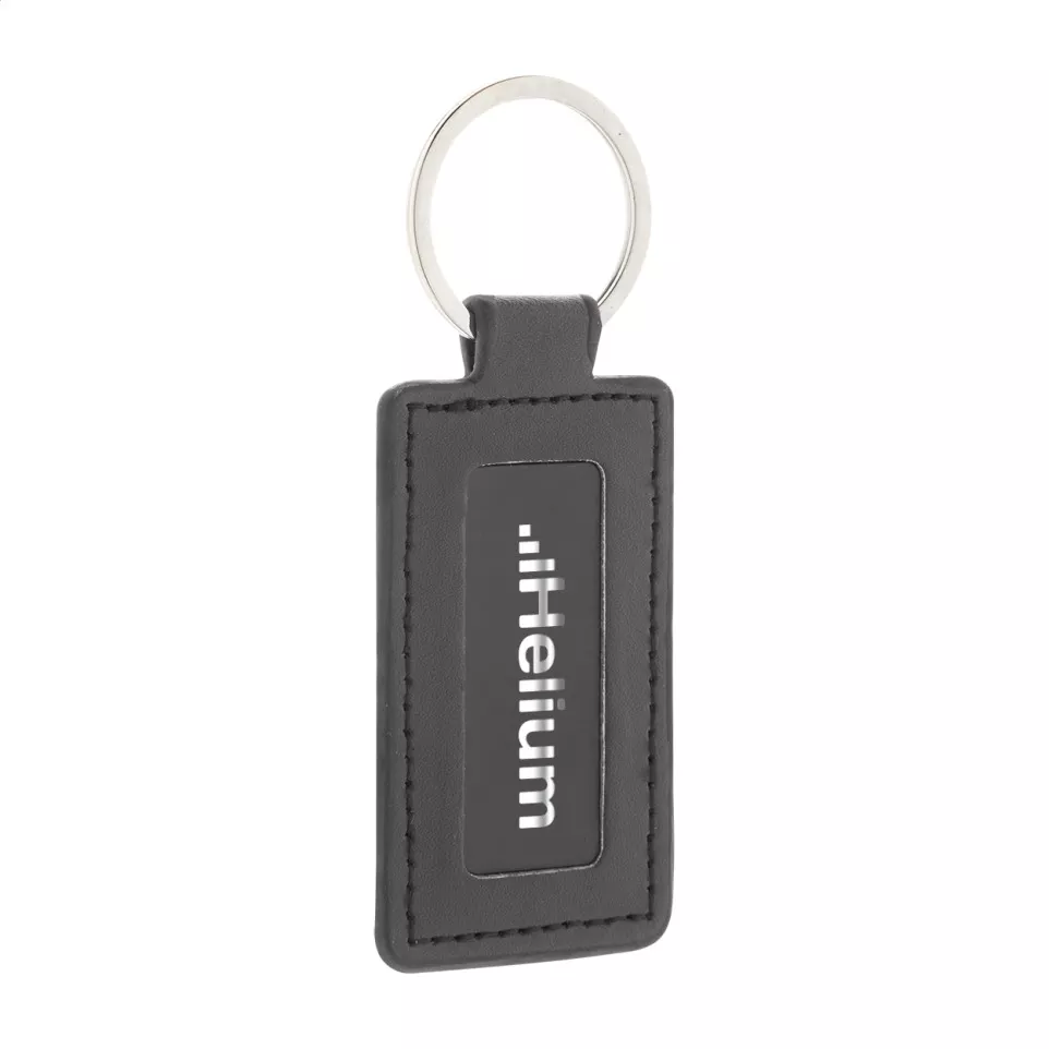 ShineKey Rect noir  porte-clés RPU 