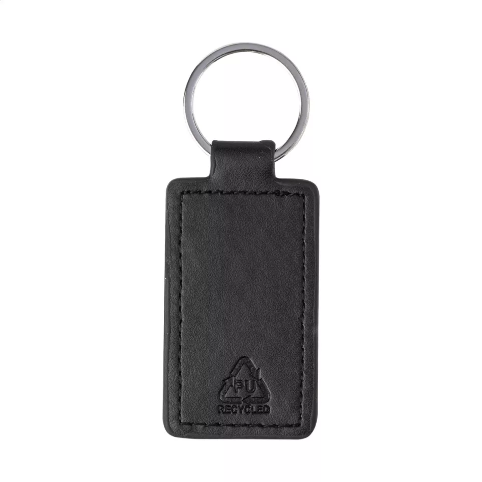ShineKey Rect noir  porte-clés RPU 