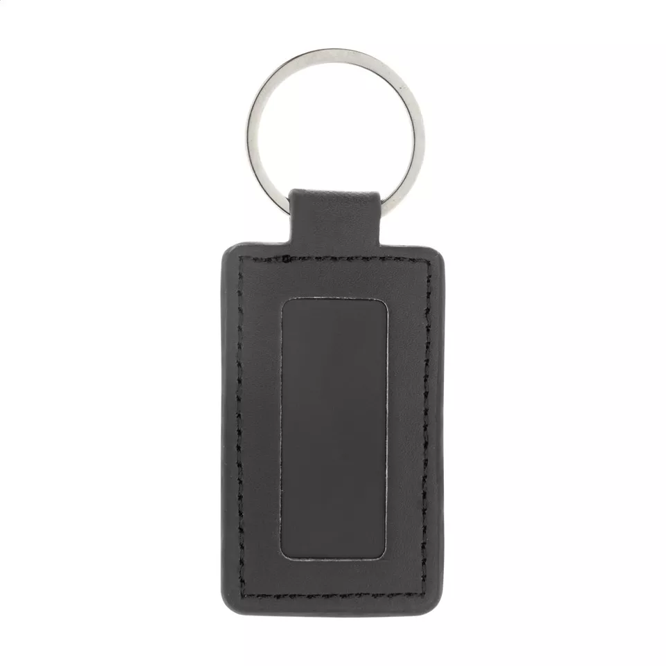 ShineKey Rect zwart  RPU-sleutelhanger 