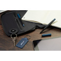 ShineKey Rect bleu foncé  porte-clés RPU 