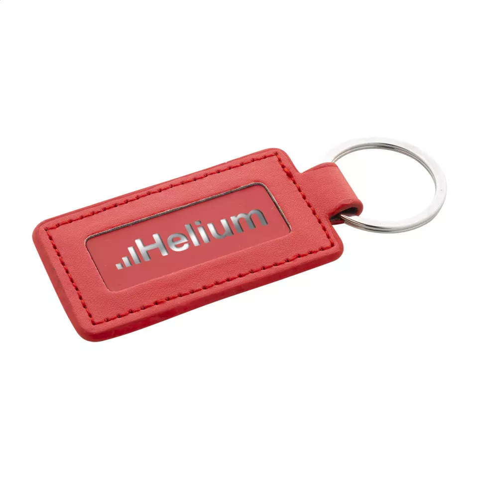 ShineKey Rect red  RPU keyring 