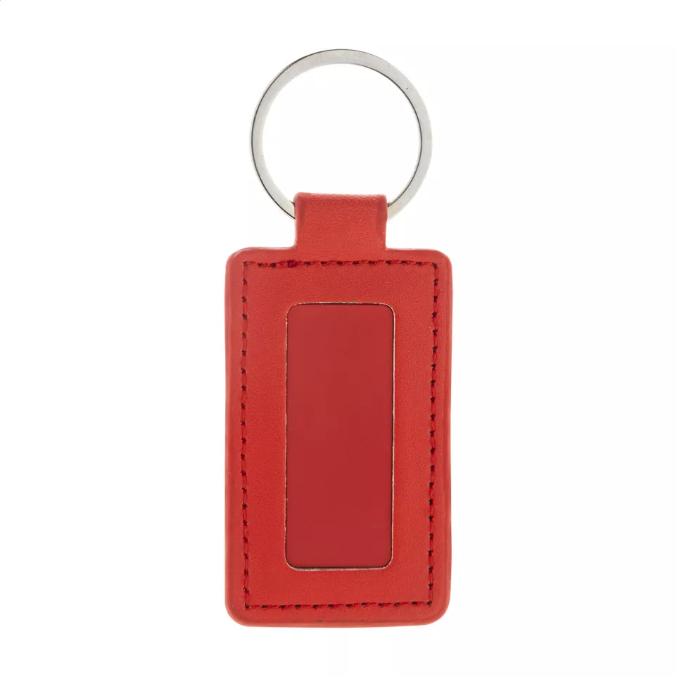 ShineKey Rect red  RPU keyring 