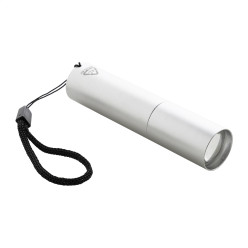 Chargelight Tone silver  recycled aluminium rechargeable torch 