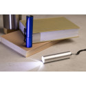 Chargelight Tone argenté  lampe de poche rechargeable en aluminium recyclé 