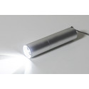 Chargelight Tone silver  recycled aluminium rechargeable torch 