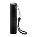 Chargelight Tone noir  lampe de poche rechargeable en aluminium recyclé 