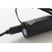 Chargelight Tone noir  lampe de poche rechargeable en aluminium recyclé 
