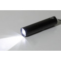 Chargelight Tone noir  lampe de poche rechargeable en aluminium recyclé 