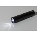 Chargelight Tone noir  lampe de poche rechargeable en aluminium recyclé 