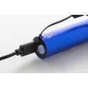 Chargelight Tone blauw  oplaadbare zaklamp van gerecycled aluminium 