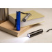 Chargelight Tone blauw  oplaadbare zaklamp van gerecycled aluminium 