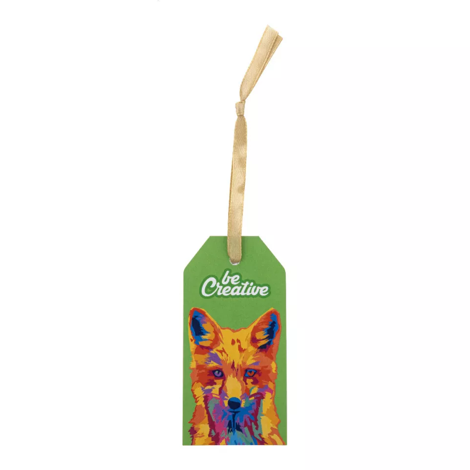 PrinTag wit  aangepaste gift tag 