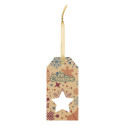 PrinTag Plus Eco white  custom gift tag, star 