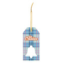 PrinTag Plus white  custom gift tag, bell 