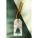PrinTag Plus white  custom gift tag, bell 