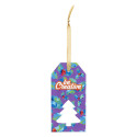 PrinTag Plus white  custom gift tag, Christmas tree 