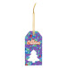 PrinTag Plus wit  aangepast cadeaulabel, kerstboom 