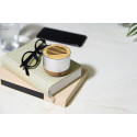 Corbofi silver  wireless speaker 