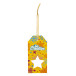 PrinTag Plus white  custom gift tag, star 