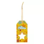PrinTag Plus blanc  étiquette cadeau personnalisée, étoile 