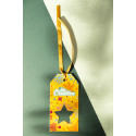 PrinTag Plus white  custom gift tag, star 