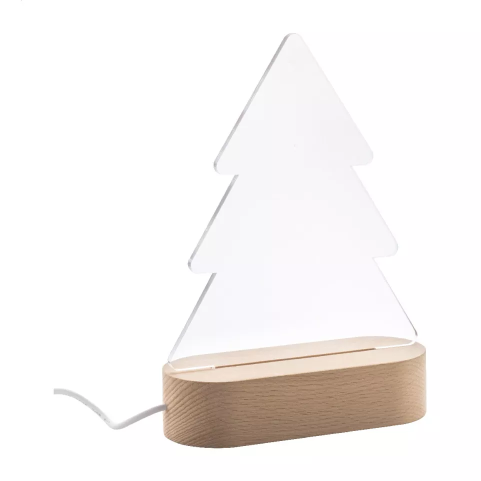 Woodify Xmas transparent natural...