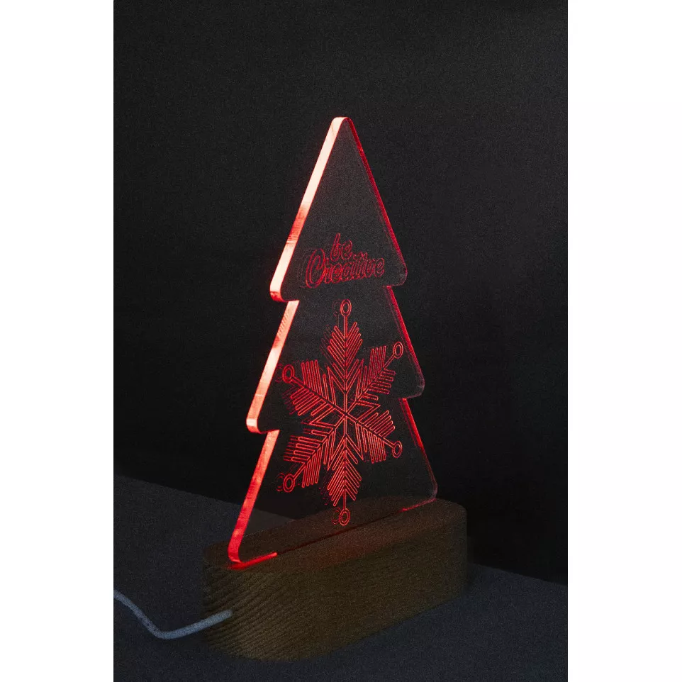 Woodify Xmas transparent natural...