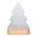 Woodify Xmas transparent natural Christmas tree LED light trophy 