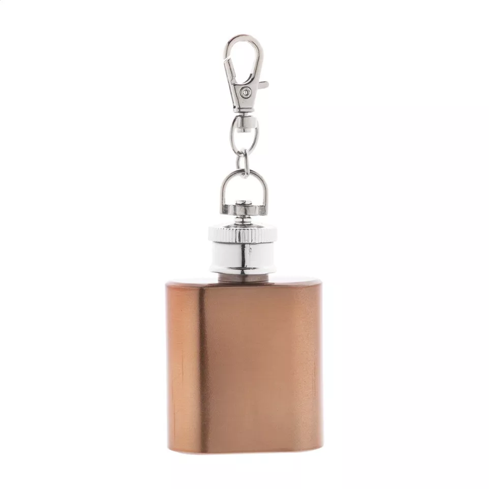 Vasco rose  RSS hip flask keyring 