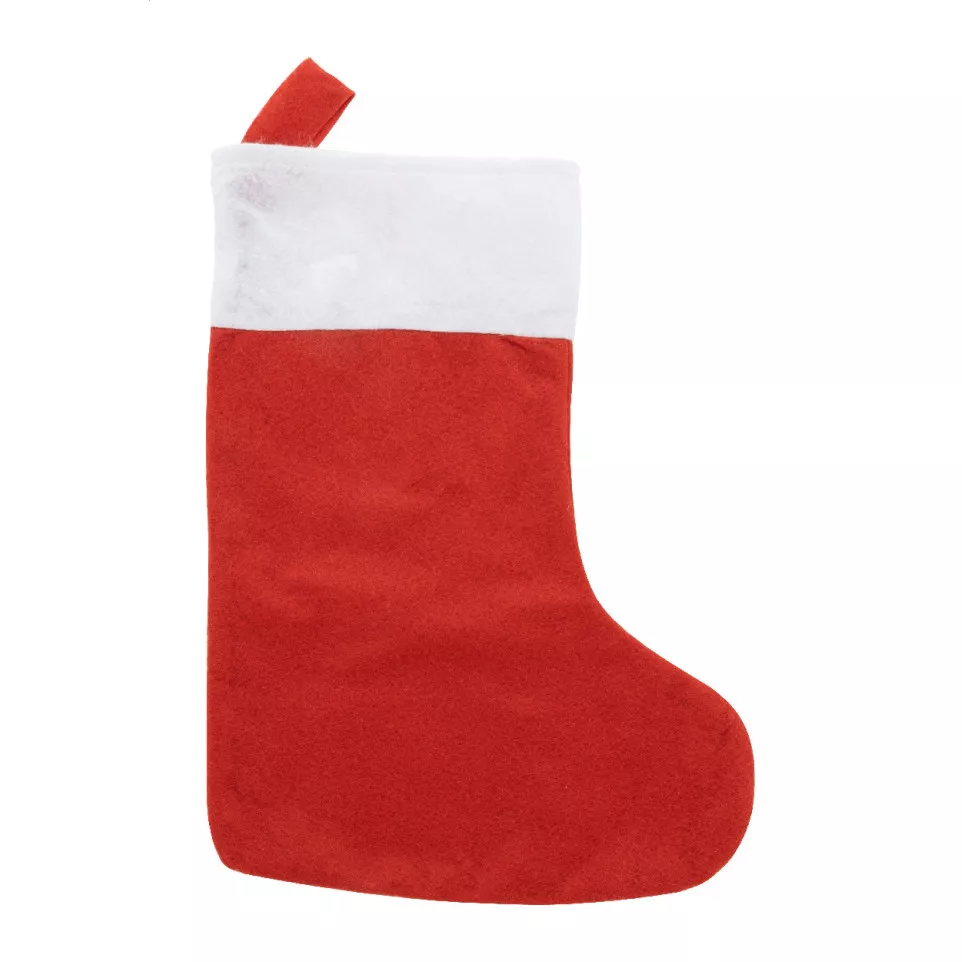 Strumpox rood  RPET Kerstkous 