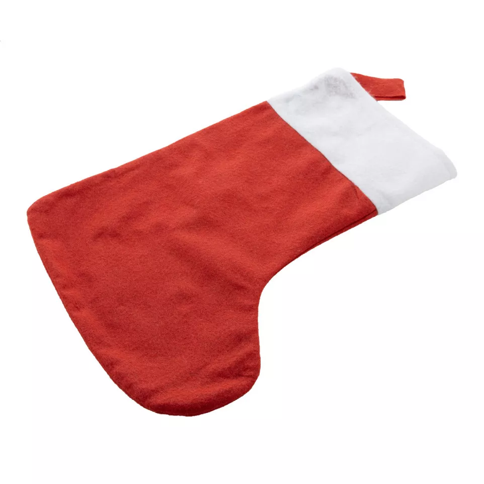 Strumpox rood  RPET Kerstkous 