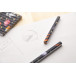 Printcil white  12 pc pencil set 