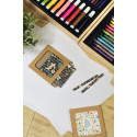 Printcil blanc  Ensemble de 12 crayons 