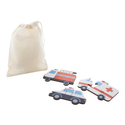 Zoofrik multicolour  puzzle game, vehicles 