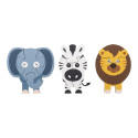 Zoofrik meerkleurig  puzzelgame, dieren 