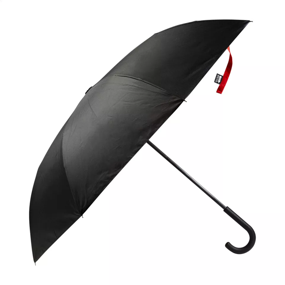 Raura red  RPET reversible umbrella 