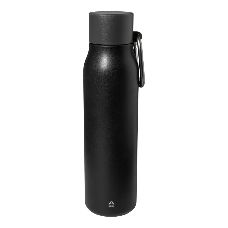 Baruntse zwart  RSS geïsoleerde fles 