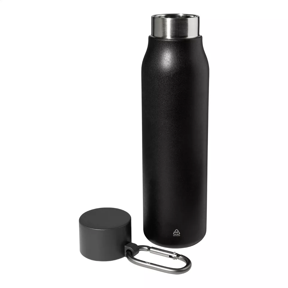 Baruntse zwart  RSS geïsoleerde fles 