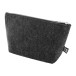 Refelt Beauty dark grey  RPET cosmetic bag 